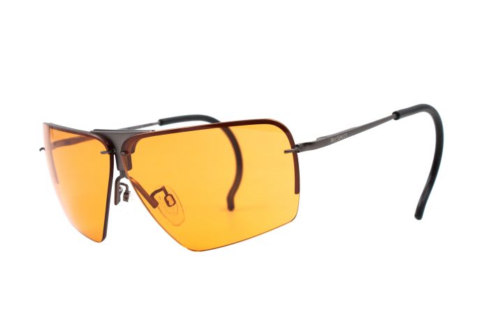 Matte Gunmetal / Bronze-Yellow-Orange