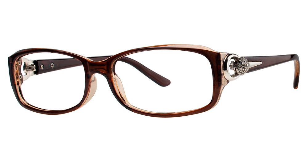 brown/crystal