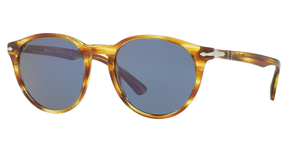 STRIPED BROWN & YELLOW / LIGHT BLUE