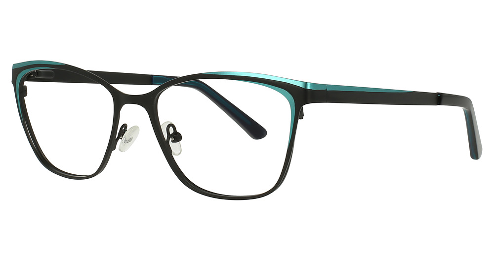 Black/Teal