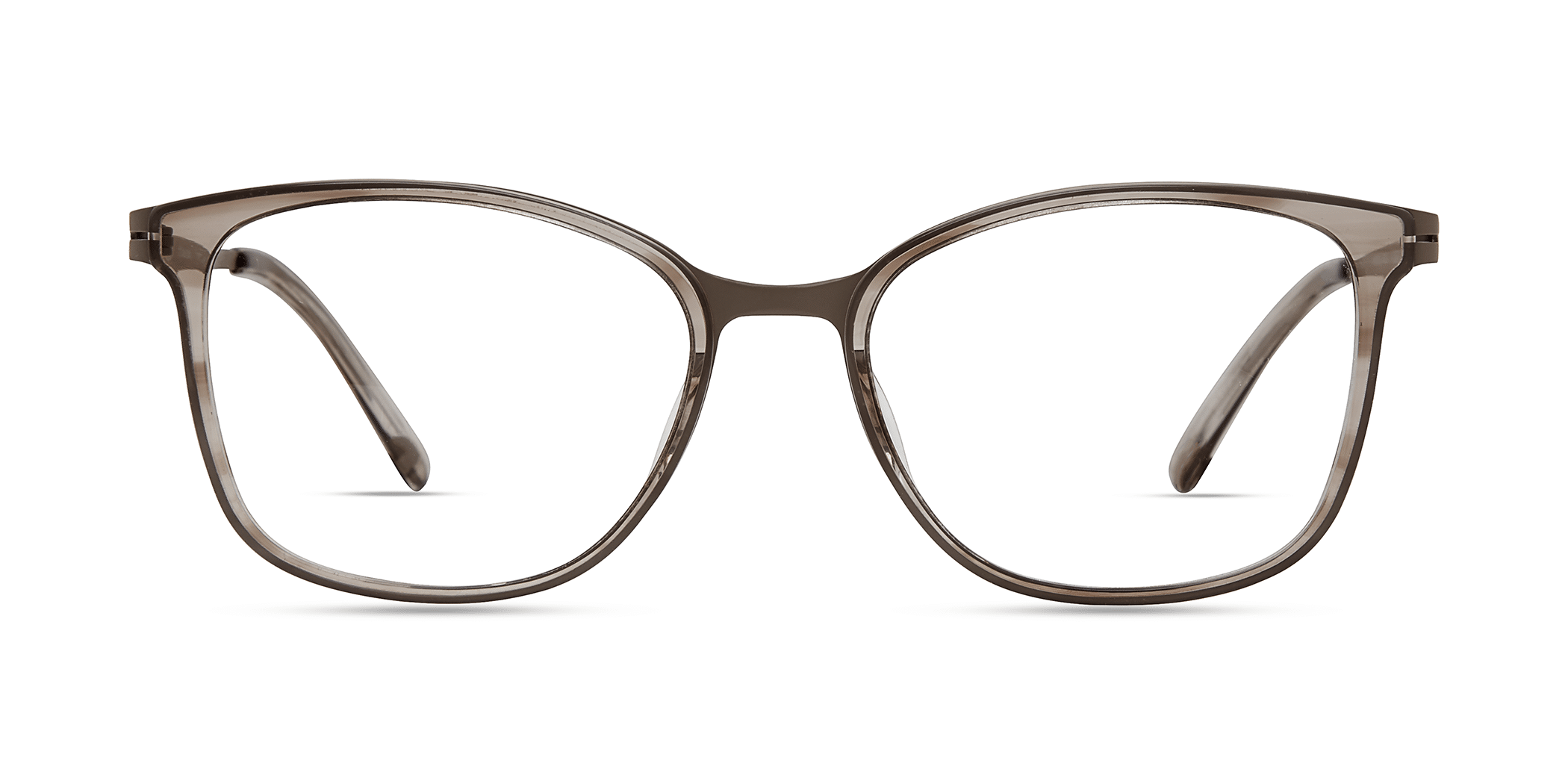 Modo 4528 cateye eyeglasses in Nude Crystal