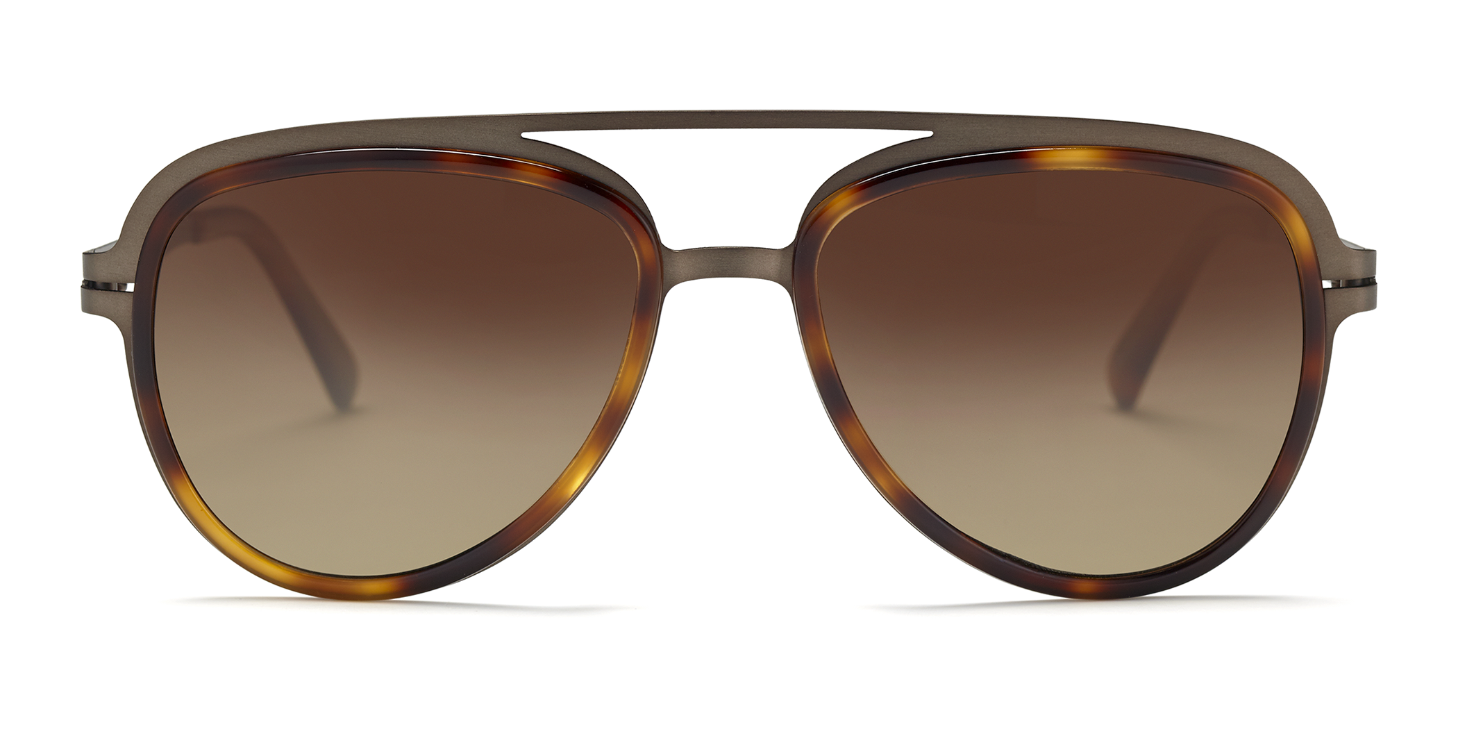 Modo 452 irregular sunglasses in Tortoise