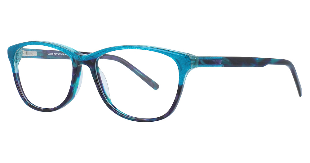 Teal & Violet Marbled & Turquoise