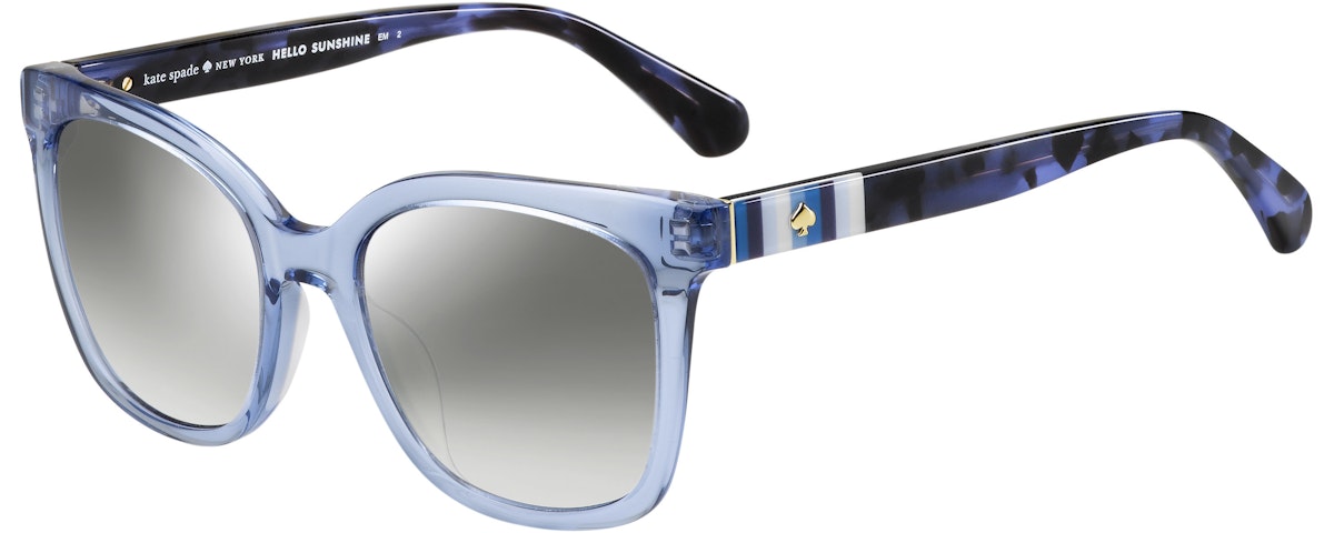 Blue (IC Gray Mirror Shaded Silver)