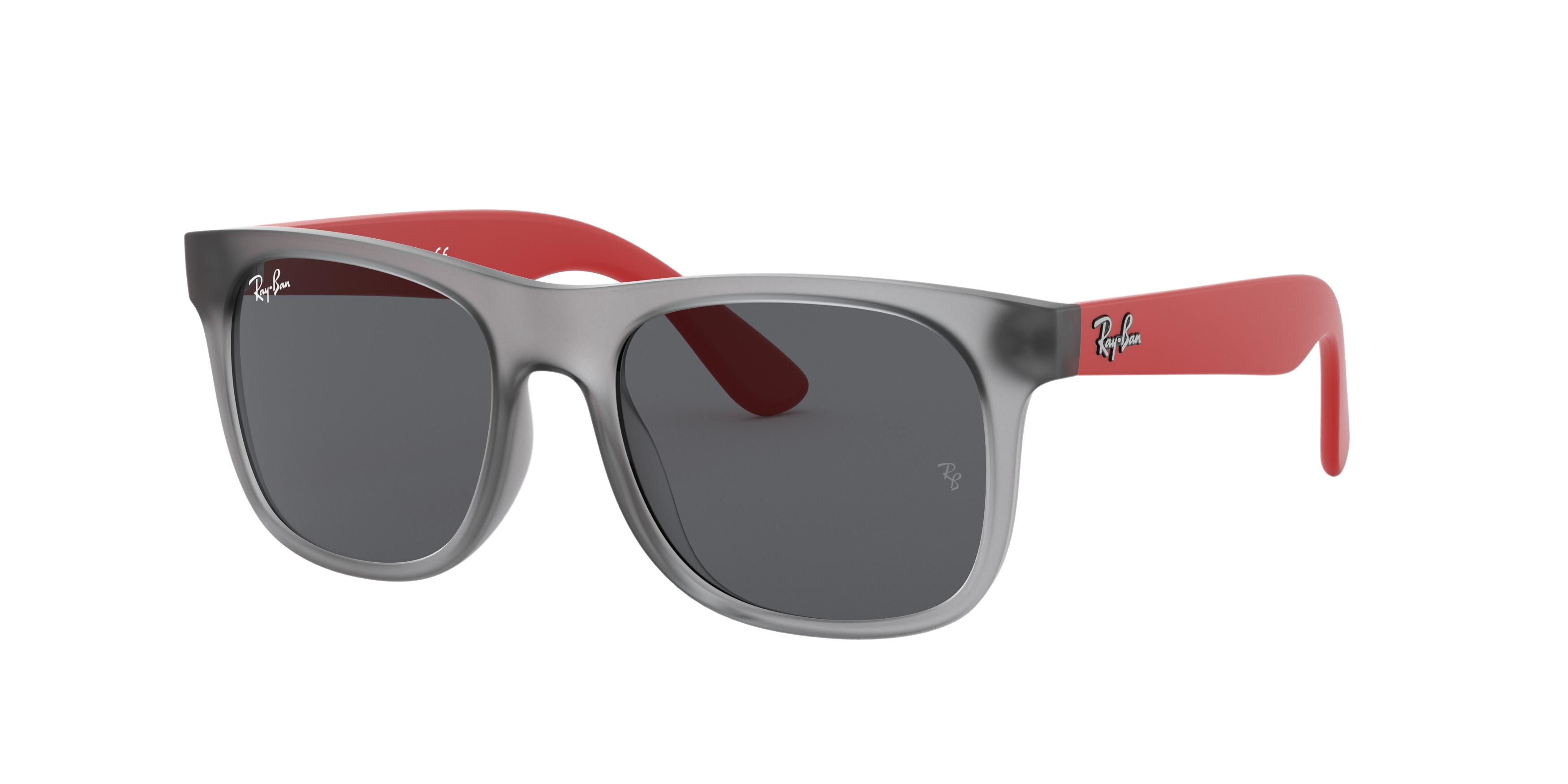 Ray-Ban RJ9069S square sunglasses in Rubber Trasp Grey