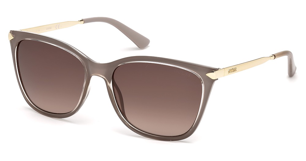 shiny beige / gradient brown