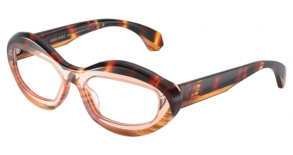 STRIPED HAVANA/PEACH/HAV