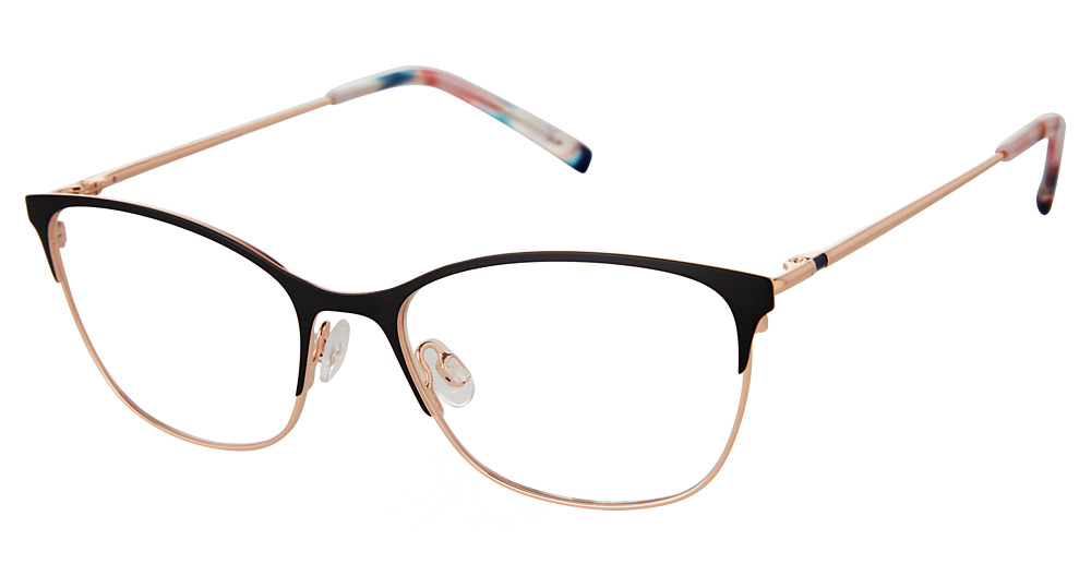 black/rose gold
