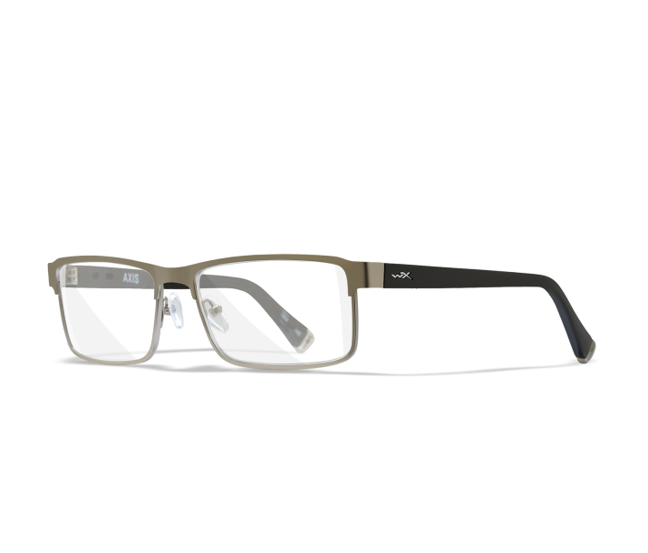AXIS MATTE SILVER / GLOSS BLACK FRAME
