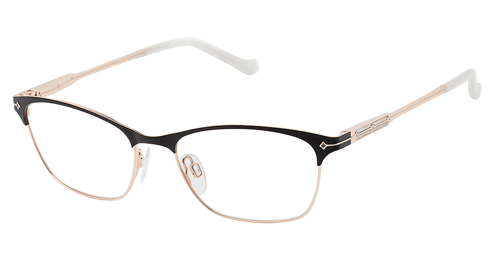 black/ rose gold