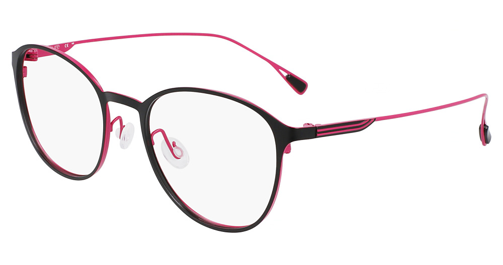 SATIN BLACK/ FUCHSIA