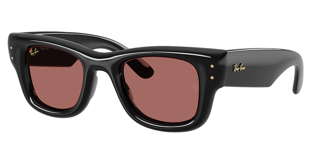 BLACK / DARK VIOLET