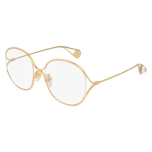 Gucci GG0254OA round sunglasses in Gold