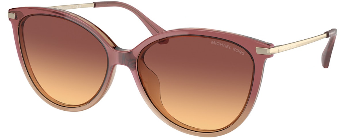 DUSTY ROSE LIGHT BROWN / PURPLE AMBER GRADIENT