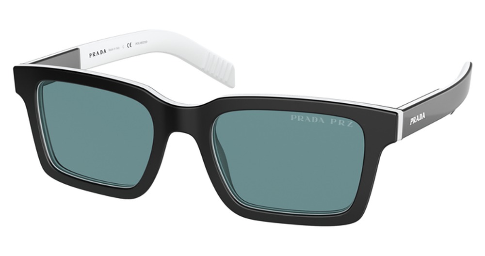 BLACK WHITE BLACK / POLAR GREEN