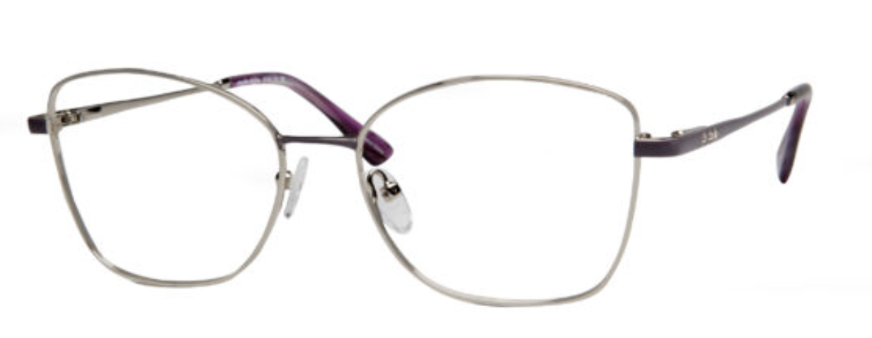 Silver/Matt Purple
