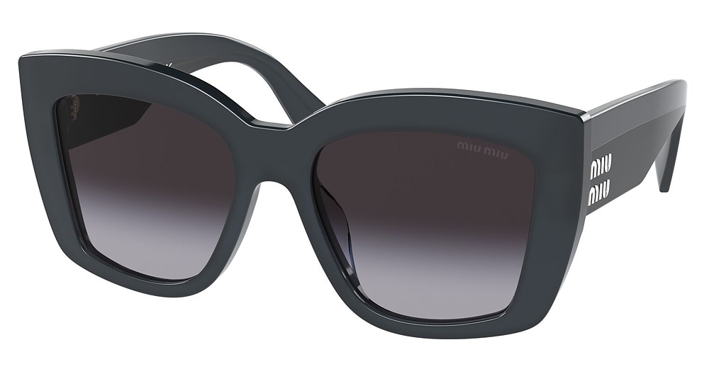 Miu Miu MU 04WS cateye sunglasses in Grey Opal/Grey Gradient