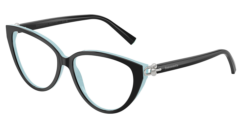 BLACK ON TIFFANY BLUE