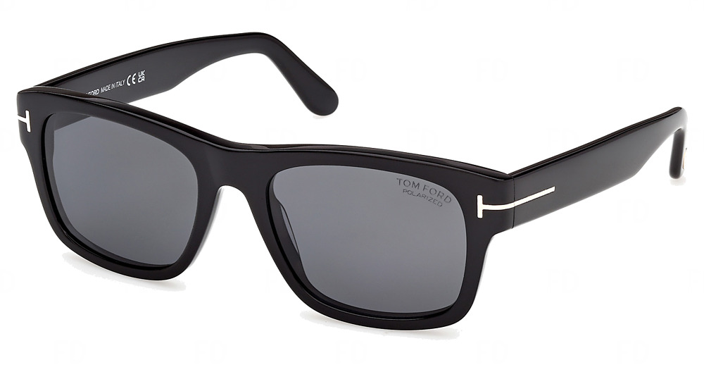 shiny black / smoke polarized