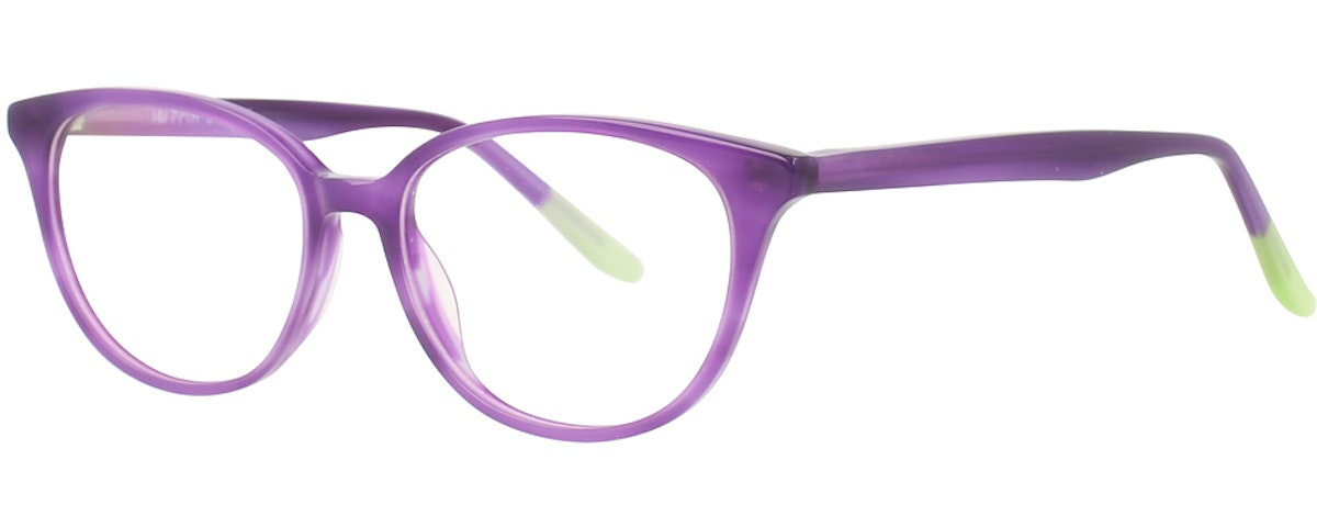 PURPLE WITH LIME SOCK