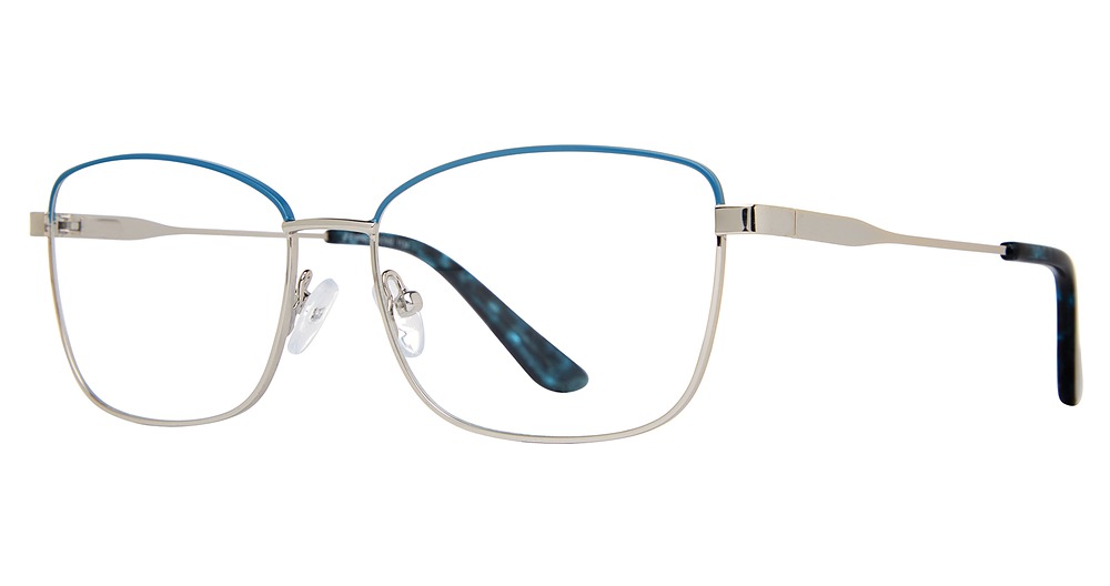 blue/with silver temples