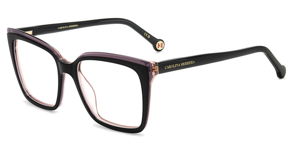 Carolina Herrera HER 0251/G rectangle eyeglasses in Black