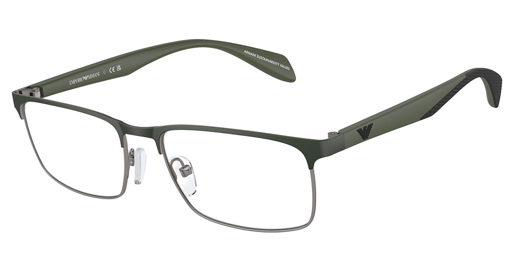 MATTE GUNMETAL/GREEN
