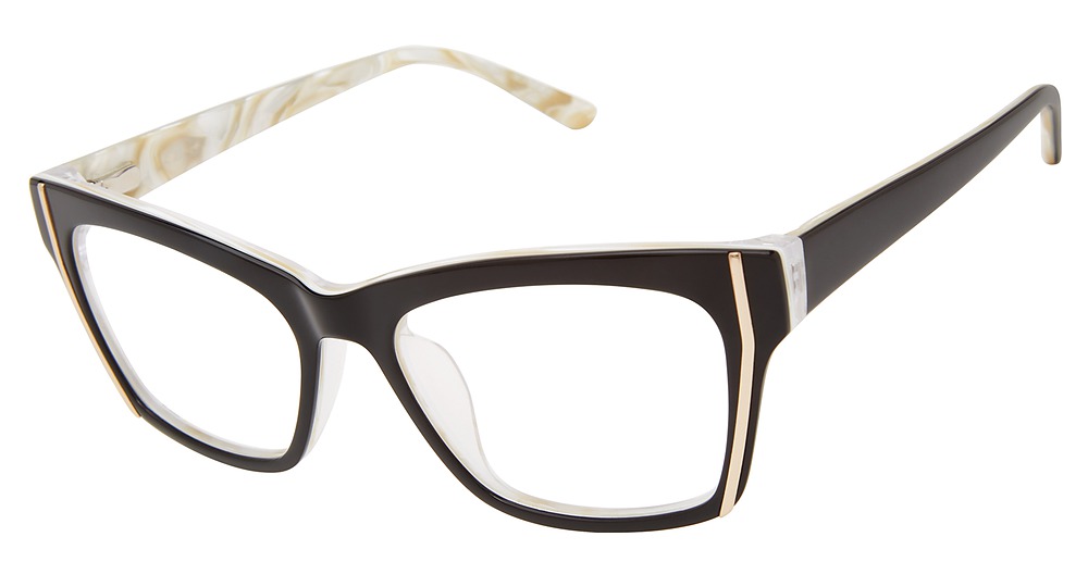 black/ivory