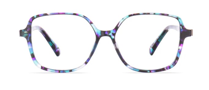 Mottled Purple Green