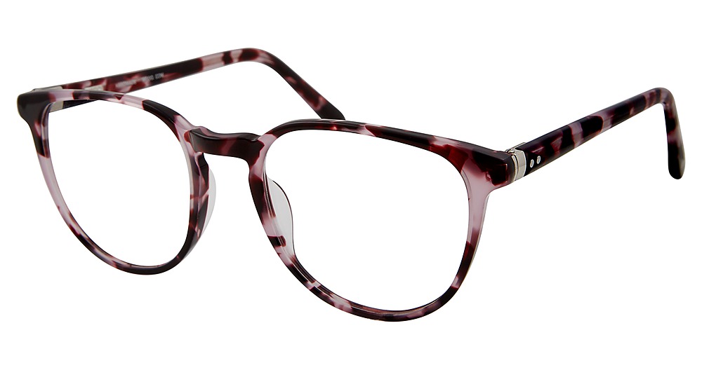Modo 6532 round eyeglasses in Pink Tortoise