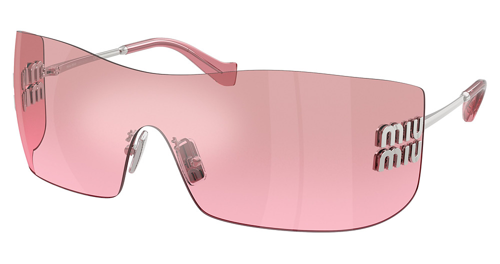 Miu Miu MU B53S sunglasses in Silver/Pink Mirror Silver Gradient