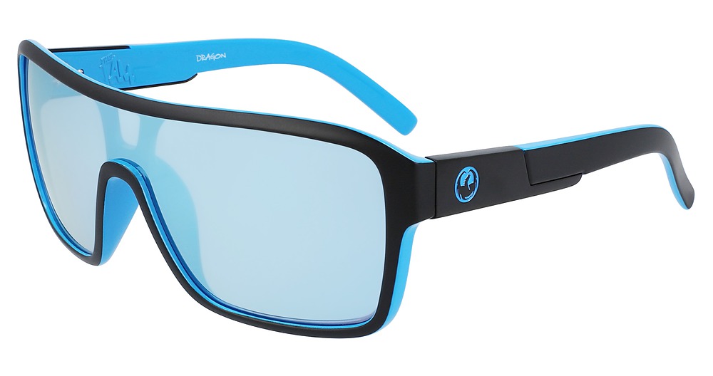 MATTE BLACK/LL SKY BLUE ION