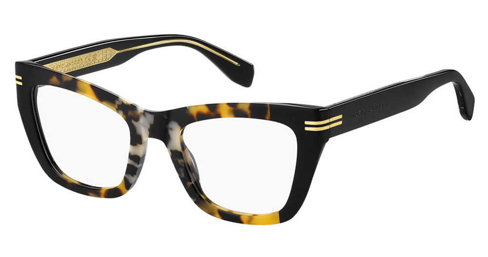 Marc Jacobs MJ 1114/US rectangle eyeglasses in Havana