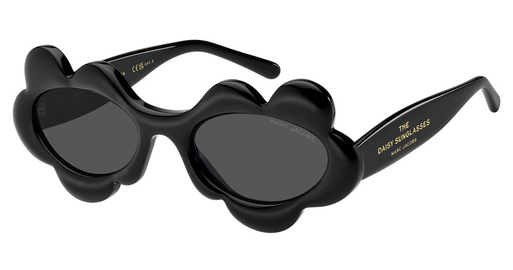 Marc Jacobs MARC 886/G/S irregular sunglasses in Black/Grey