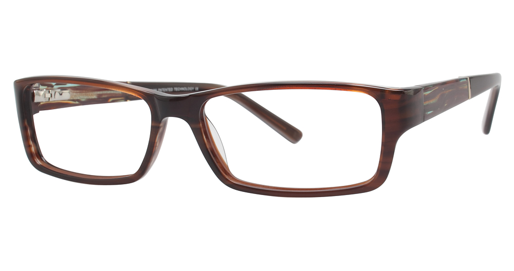 Marbled Brown & Clear