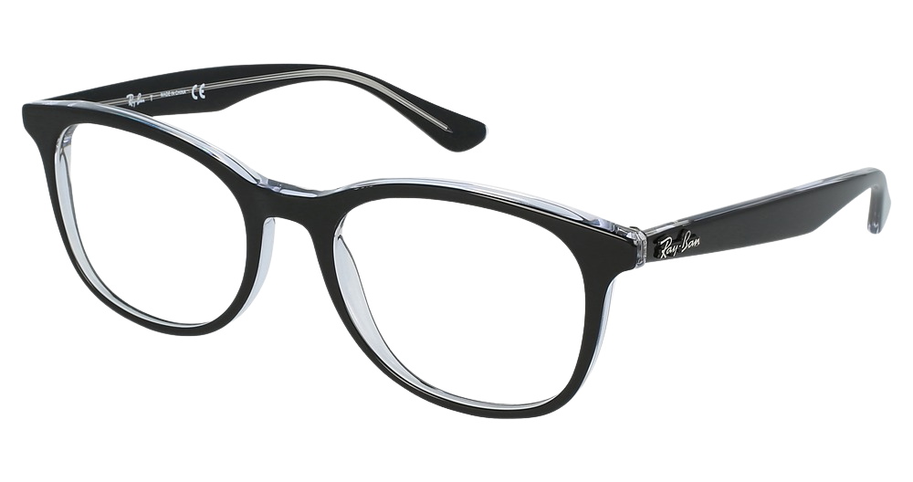 BLACK ON TRANSPARENT