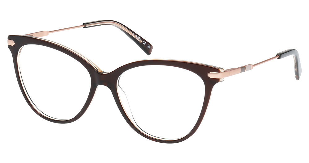shiny dark brown