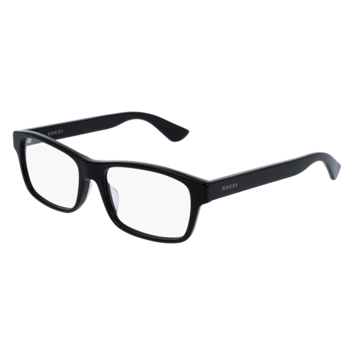 Gucci GG0006OA rectangle eyeglasses in Black