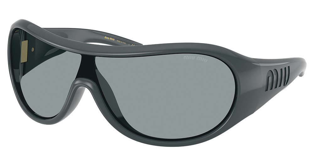 Miu Miu MU B14SU aviator sunglasses in Grey/Dark Grey