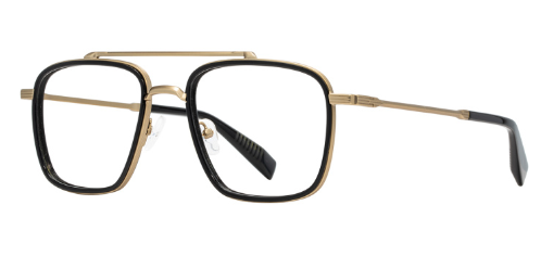 Black / Antique Gold