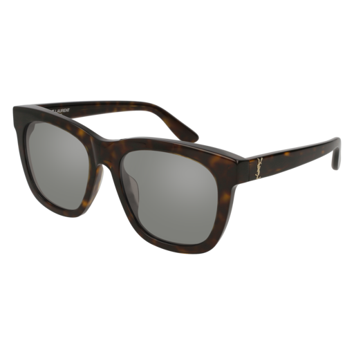 Saint Laurent SL M24/K rectangle sunglasses in Havana