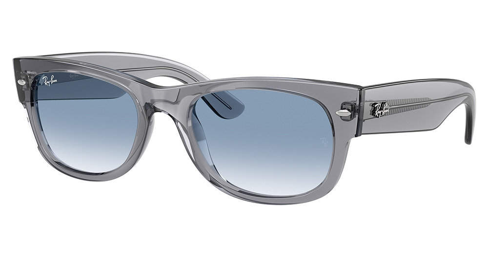 TRANSAPRENT GREY / CLEAR GRADIENT BLUE