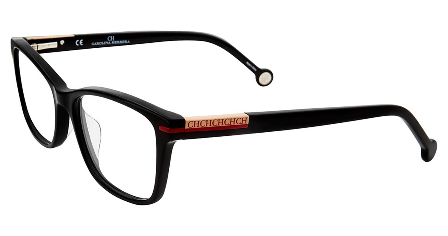 Carolina Herrera VHE729K eyeglasses in Black 0700