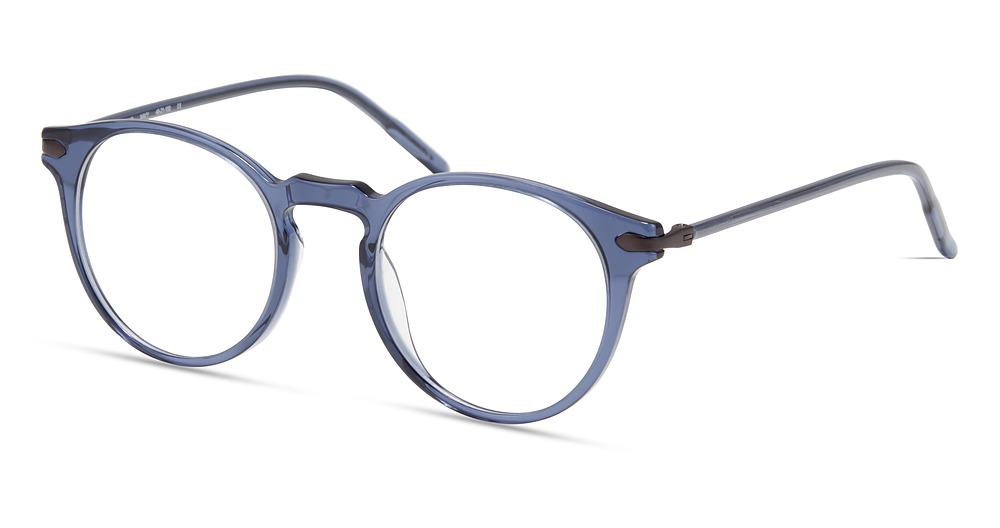 Modo LEWIS round eyeglasses in Navy