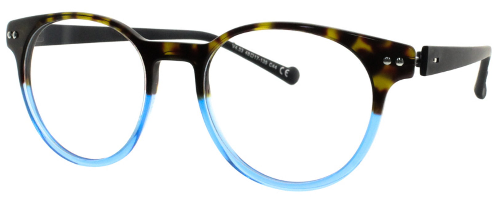 iGreen V4.53 round eyeglasses in C44