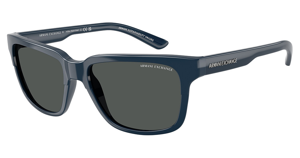 SHINY NAVY BLUE / SMOKE