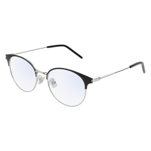 Saint Laurent SL 236/F aviator sunglasses in Silver