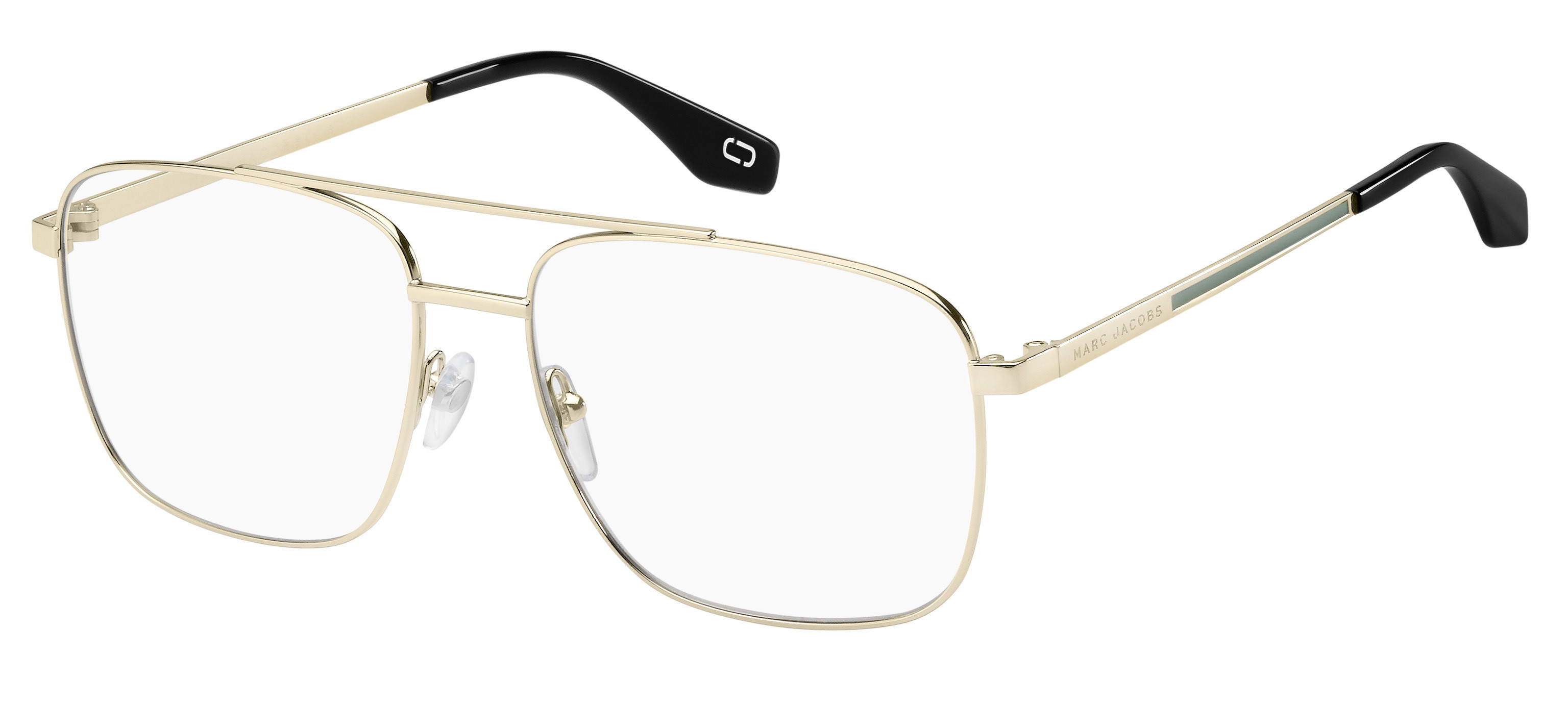 Marc Jacobs Marc 391 square eyeglasses in Lgh Gold