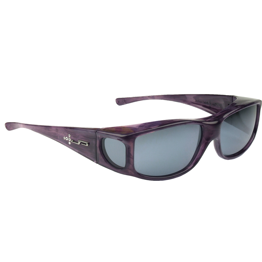 Purple Haze With Swarovski® Crystals / Grey Lens