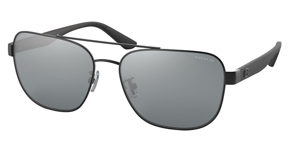 MATTE BLACK / GREY SILVER FLASH